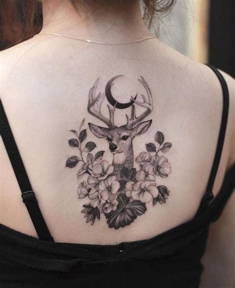 Deer Tattoo Designs For Women