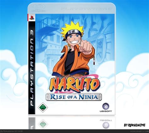 Naruto Rise Of A Ninja Playstation 3 Box Art Cover By Rokudaime