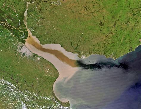 Photos Sediment Entering The Ocean From Runoff Us Geological Survey