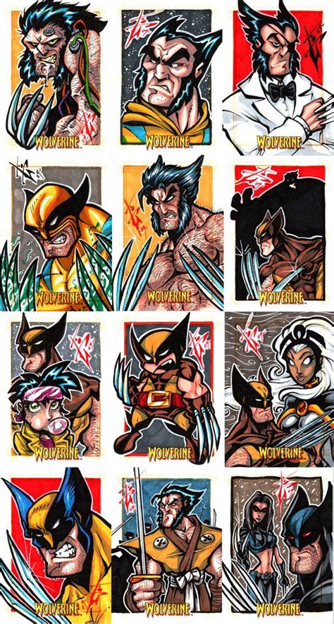 X Men Origins Wolverine Cards By Skulljammer On Deviantart
