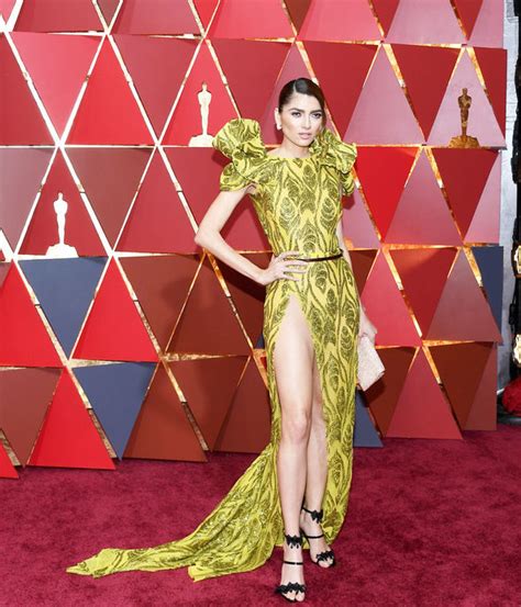 Oscars 2017 Blanca Blanco Has X Rated Wardrobe Malfunction Celebrity News Showbiz And Tv