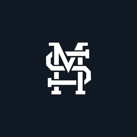 Logotipo De Ms Monogram Vector Premium