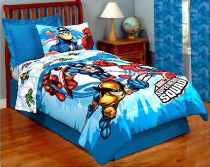 marvel superhero squad full comforter sheets bedding
