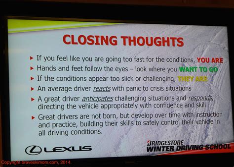 Get A Grip On Driving At Bridgestone Winter Driving School The Brave