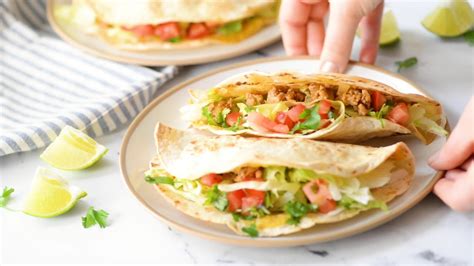Crunchy Baked Turkey Tacos The Defined Dish Youtube