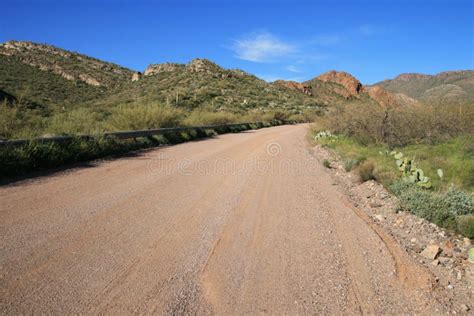 Arizona Dirt Road Stock Image Image Of Desert Rural 14272869
