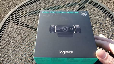Logitech 1080p Pro Stream Webcam Unboxing Youtube