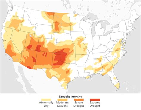 A Dry Winter Brings Drought To The Us