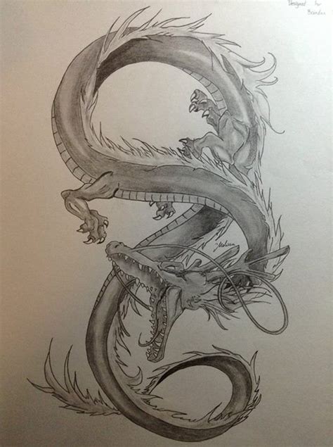 I have been practising my tattoo design skills recently, here i tried to do a japanese dragon. Shenron Tattoo | Best 3D Tattoo Ideas | Pinterest | Search ...