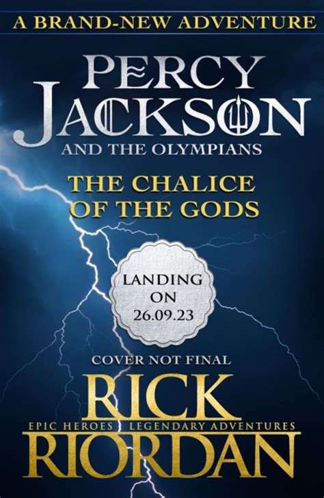 Percy Jackson And The Olympians The Chalice Of The Gods Von Rick