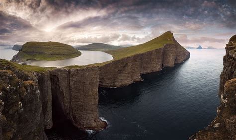 The Largest Lake In The Faroe Islands Just 30m Above The Sea Level By