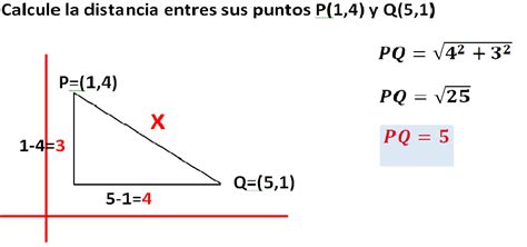 Geometr A Anal Tica Distancia Entre Dos Puntos The Best Porn Website