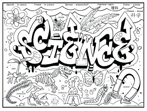 Science Coloring Pages For Kids At Free Printable