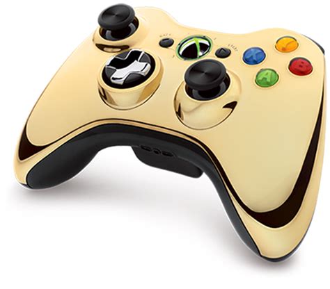 Gold Chrome Xbox 360 Controller Unveiled Gamingreality