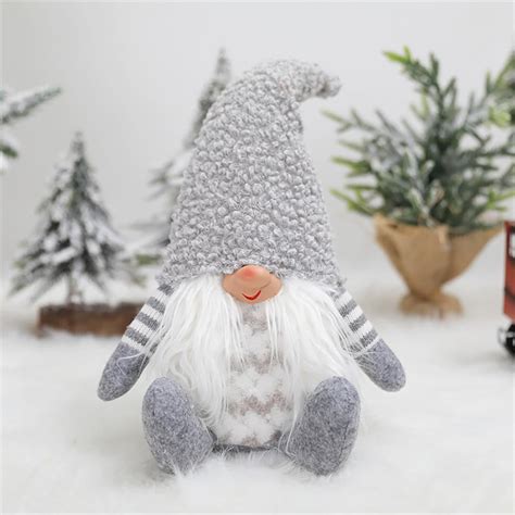 Christmas Swedish Santa Gnome Plush Doll Decorative Scandinavian Tomte