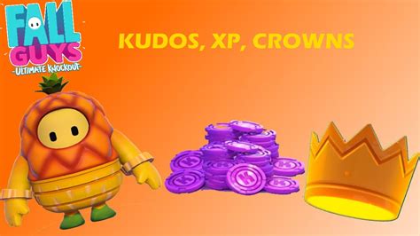 Fall Guys Fastest Way To Get Kudos Xp And Crowns Youtube