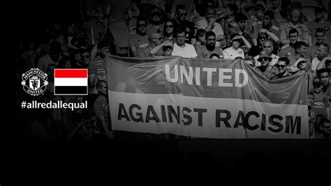 Manchester United Supports Premier League Anti Racism Campaign Manchester United