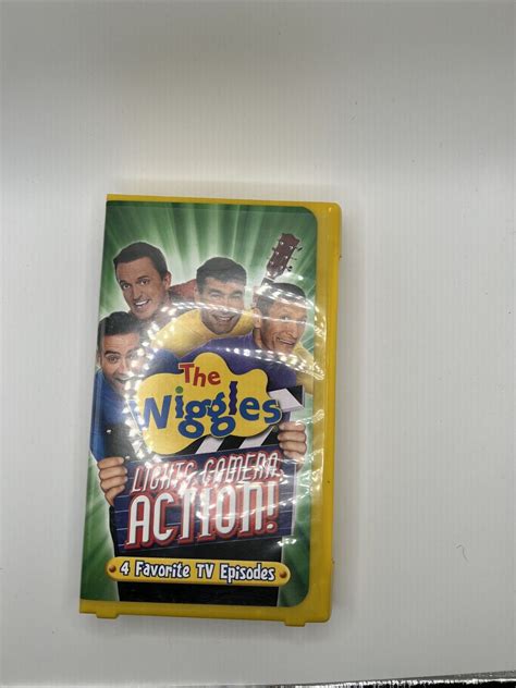 The Wiggles Lights Camera Action Vhs Ebay