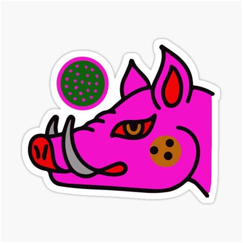 Stimulator Jones Pig Sticker For Sale By Elliottbryan Redbubble