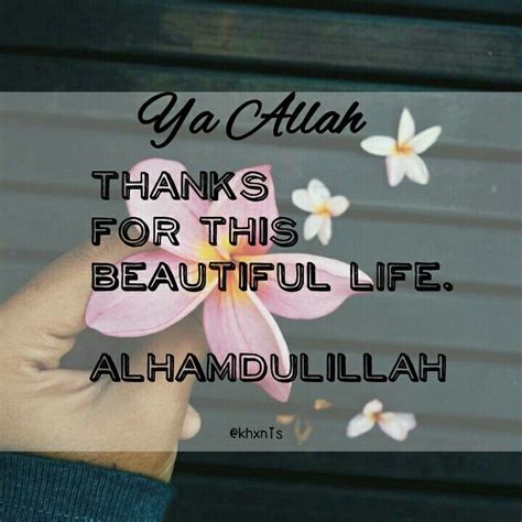 Thanks Allah 😌 Thankful Alhamdulillah Allah