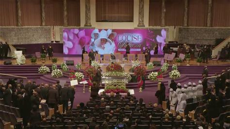 Local Memorial Service For Evangelist Louise Dowdy Patterson Youtube