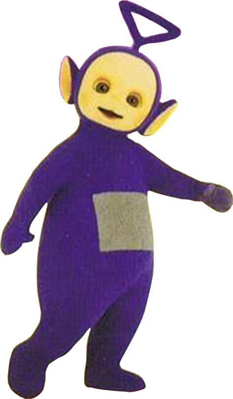 Download Tinky Pointing Teletubbies Tinky Winky Waving Png Image With