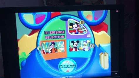 Mickey Mouse Clubhouse Mickeys Treat 2007 Dvd Menu Youtube