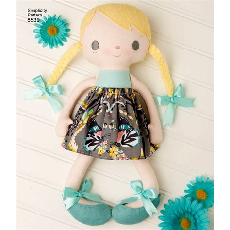 Sewing Pattern Handmade Cloth Doll Pattern Rag Doll Pattern Etsy