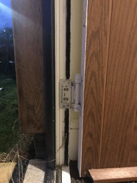 How To Tell If Door Frame Fixed Correctly To Brick Diynot Forums