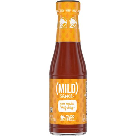 3 Pack Taco Bell Mild Sauce 75 Oz Bottle