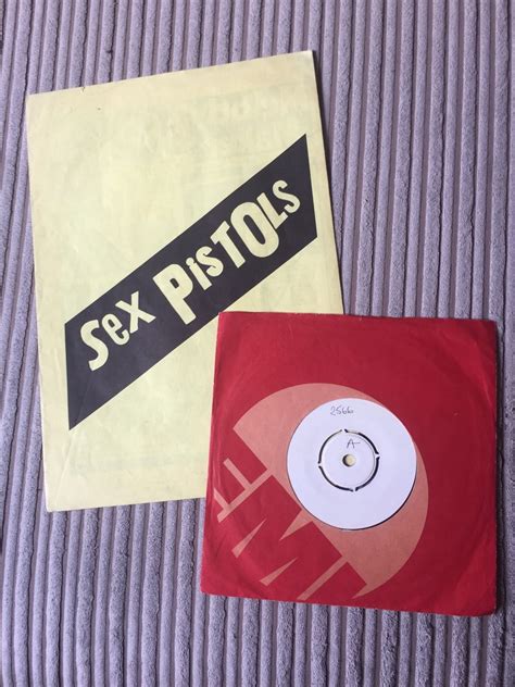 Sex Pistols Anarchy In The Uk Emi 7 Test Pressing
