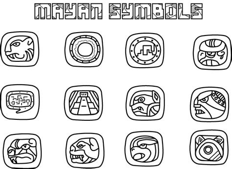 artstation mayan symbols