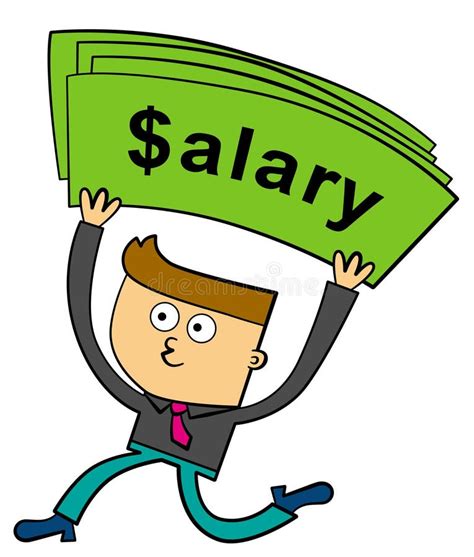 Salary Stock Illustration Image Of Rich Worker Success 27023364
