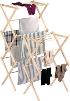 With a wooden drying rack, you will not have to use electronic appliances to dry your clothes. Wooden Clothes Drying Racks | Wooden drying rack, Wooden ...