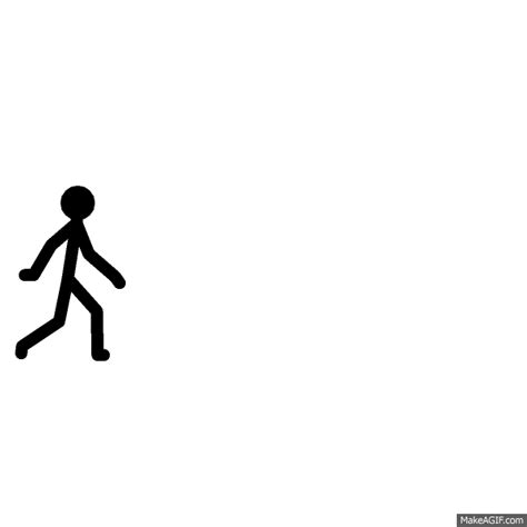 Walking Stick Man Animation Clipart Best