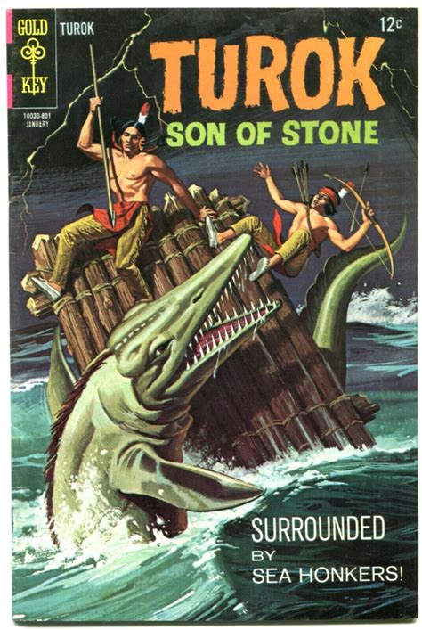 Turok Son Of Stone Vfnm Gold Key Silver Age Painted Cover