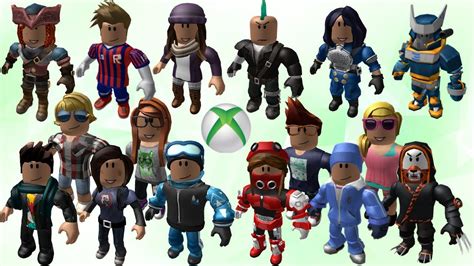 Todos Os Avatares Do Roblox Exclusivos Do Xbox One Youtube
