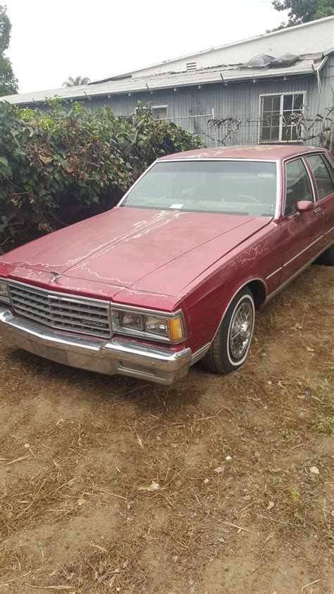 1983 Chevrolet Caprice Classic For Sale In Monrovia Ca Offerup