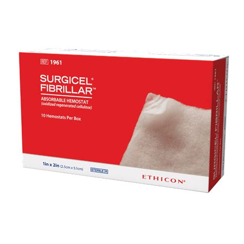 Surgicel Fibrillar Absorbable Hemostat Ethicon