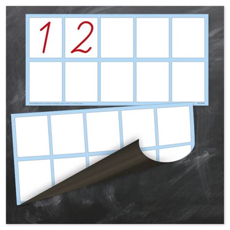 Timetex Whiteboard Demonstration Calculation Grid Magnetic 2 Pcs
