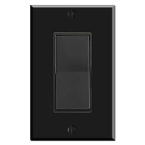 Officially licensed merch from light switch covers available at rockabilia. Black Electrical Outlets & Light Switches | Kyle Switch Plates
