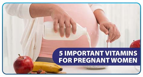 5 Important Vitamins For Pregnant Women Unilab