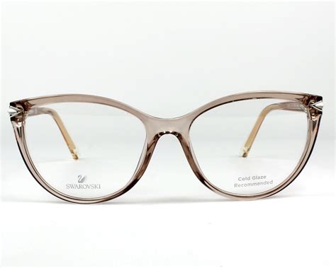 Swarovski Eyeglasses Sk 5245 045 Crystal Visionet