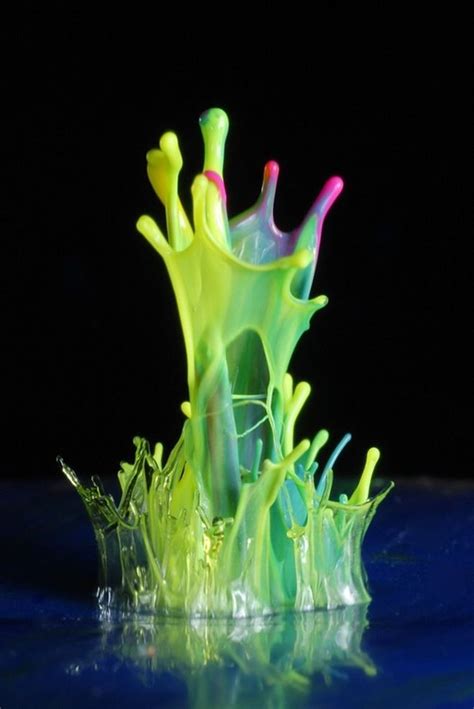 Paint Slow Motion Photography High Speed Photography Conceptual