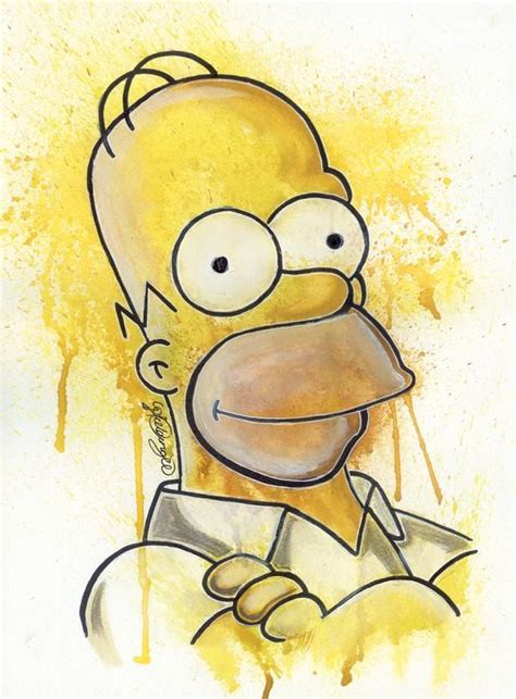 Homer By Lukefielding On Deviantart Simpsons Art Homer Simpson