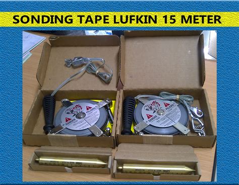 Lufkin 15 Meter Oil Dipping Tape Sounding Tape Lufkin Alat Ukur