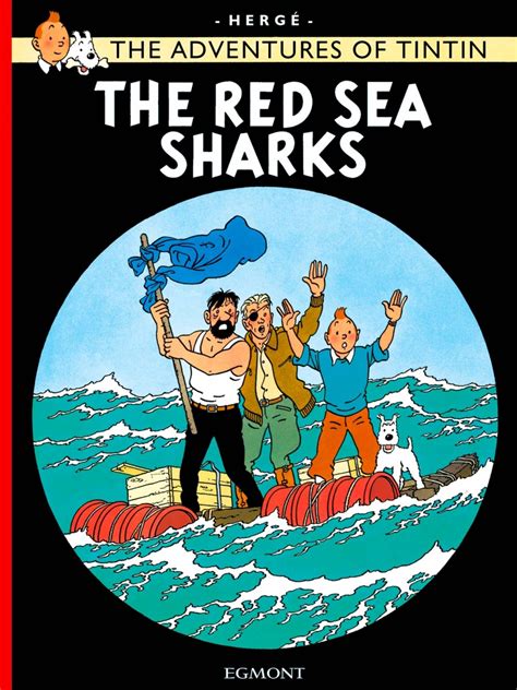 خرید کتاب The Red Sea Sharks The Adventures Of Tintin By Hergé اٌکتاب