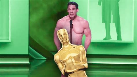 John Cena Bares All Goes Totally In Birthday Suit For Oscars Streaking Stunt Sescoops