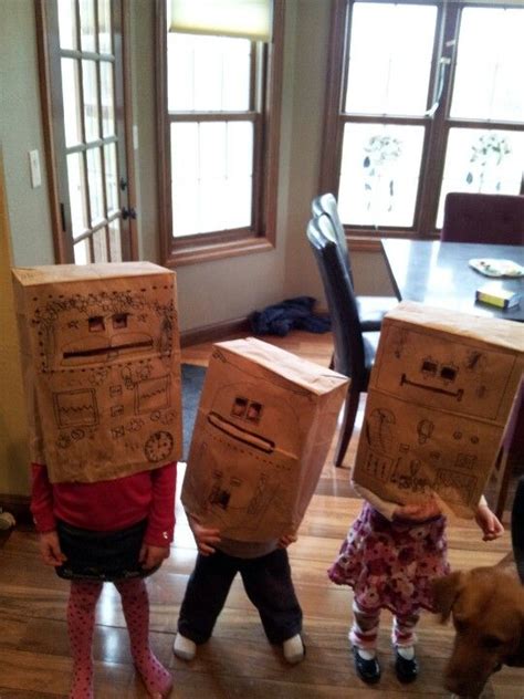 Paper Bag Robots Activities For Kids Kids Fun