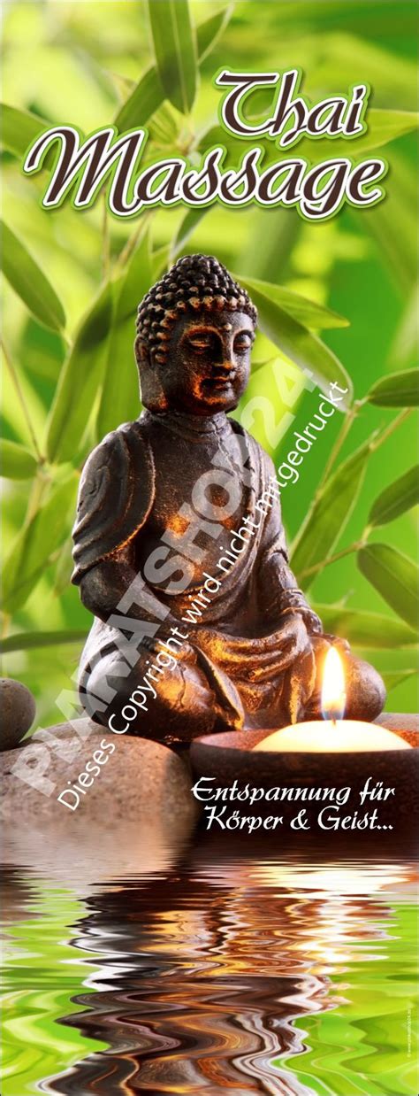 The site owner hides the web page description. Banner Thai-Massage für Deko und Werbung Thai-Massage ...